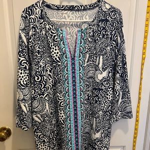 EUC tunic by Lilly Pulitzer.